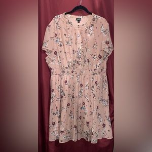 Torrid Floral Dress w Tuxedo Ruffle | 22/24